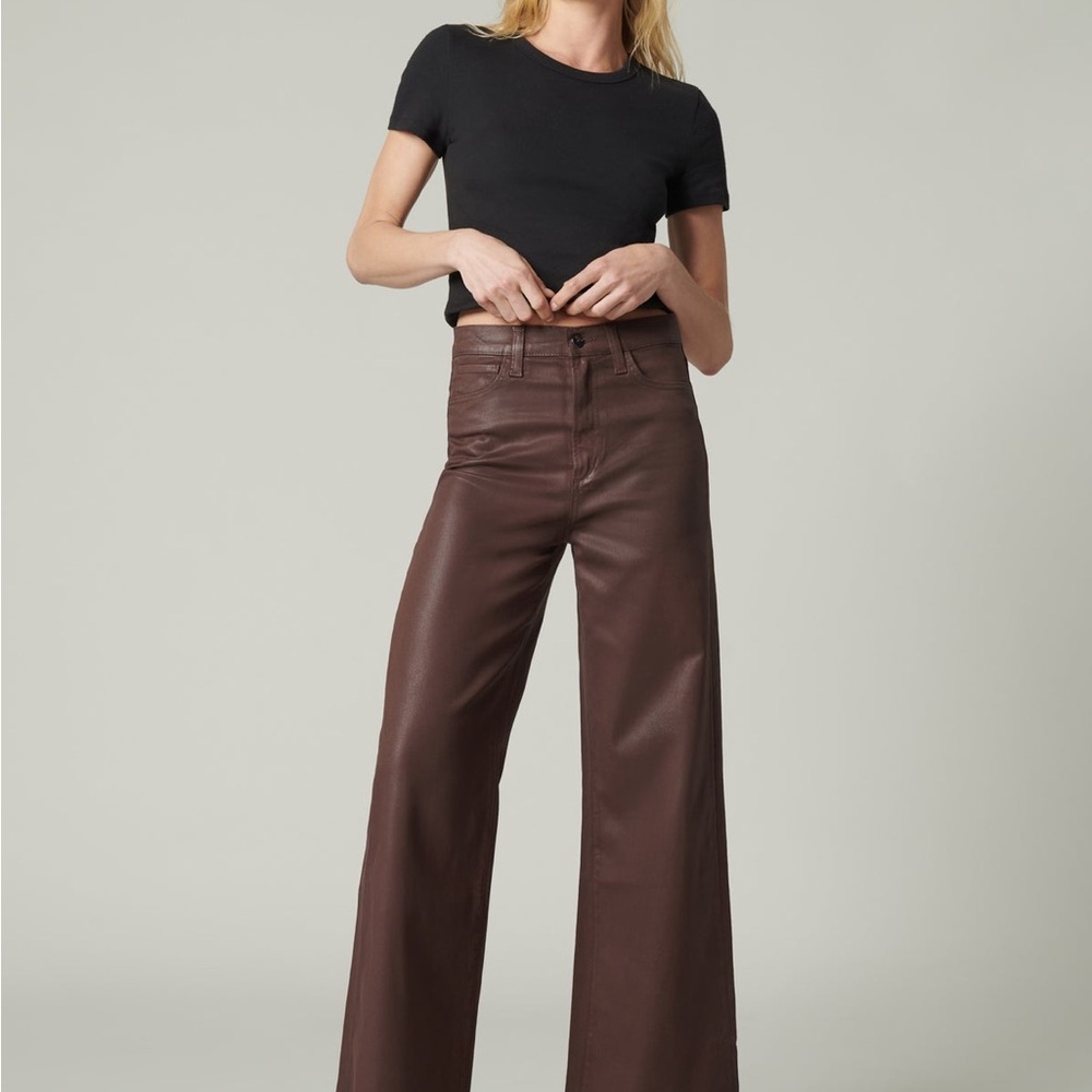 Joe’s Jeans  THE MIA coated brown pants